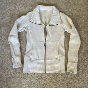 Lululemon full length scuba funnel neck jacket